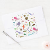 Colorful Zee Life Vierkante Sticker (Envelop)