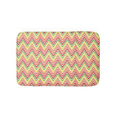 Colorful Zigzag Chevron Pattern Badmat (Voorkant)