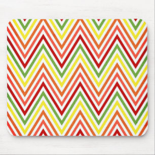 Colorful Zigzag Chevron Pattern Muismat