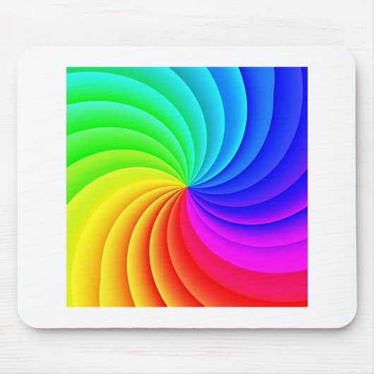 Colorfulm Pinwheel Muismat (Voorkant)