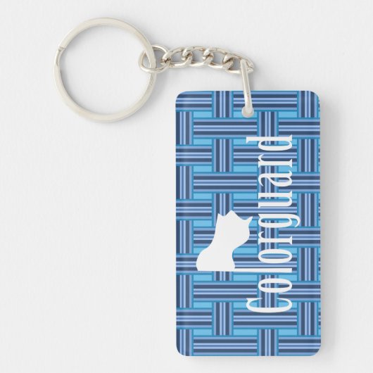Colorguard Flag Text Sleutelhanger (Voorkant)