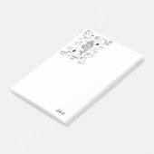 Coloriage Dragons Post-it (Incliné)