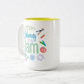 Coloriage est ma confiture tasse de café (Devant gauche)