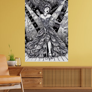 COLORIEZ-LE VOUS-MÊME ! Affiche de livre de colori