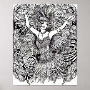 COLORIEZ-LE VOUS-MÊME ! Affiche de livre de colori