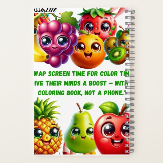 coloring carnet (Verso)