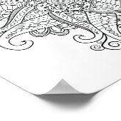 Coloring Mandala Poster (Coin)