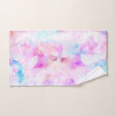 Coloris d'aquarelle en coton (Serviette à main)