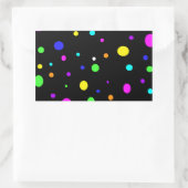 Coloris-rectangle autocollant (Sac)