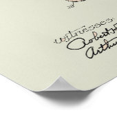 Colorized Trumpet Patent Illustration Poster (Hoek)