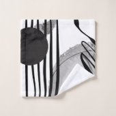 Colorless Abstract Watercolor Two (Gant de toilette)