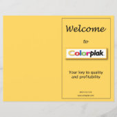 Colorplak Pricing Flyer (Voorkant)