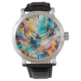 Colors and Gold Horloge