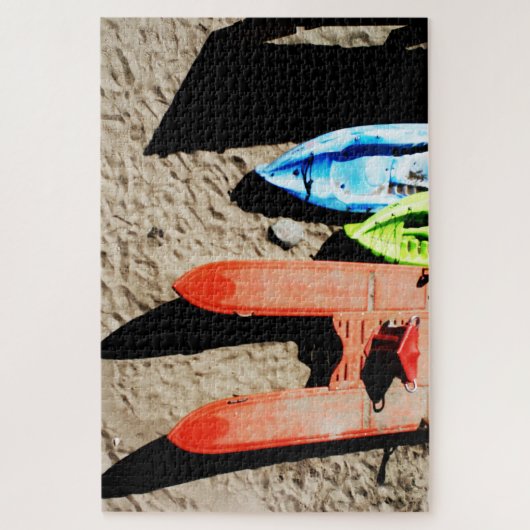colors and shadows on the beach legpuzzel (Verticaal)