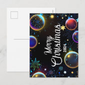 Colors Christmas - Cartes Pour Fêtes Annuelles (Devant / Derrière)