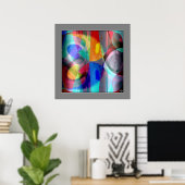 COLORS COLLIDE #05B/502 POSTER (Thuiskantoor)
