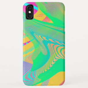 COLORS FLUO - Fractal Art - iPhone XS Max Hoesje