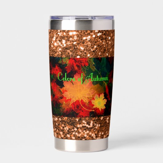 Colors of Autumn Geïsoleerde Drinkbeker (Voorkant)
