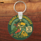 Colors Of Conquest Pirate Toucan Sleutelhanger (Achterkant)