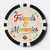 "Colors Of Friendship" Poker Chips (Voorkant)
