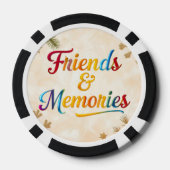 "Colors Of Friendship" Poker Chips (Achterkant)
