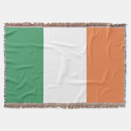 Colors of Ireland Flag. Deken (Voorkant)