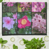 Colors of Nature - Pink Flowers Theedoek (Gevouwen)