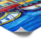 Colors of Saint-Tropez Poster van Lisa Lorenz (Hoek)