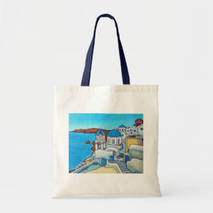 Colors of Santorini Canvas tas van Lisa Lorenz