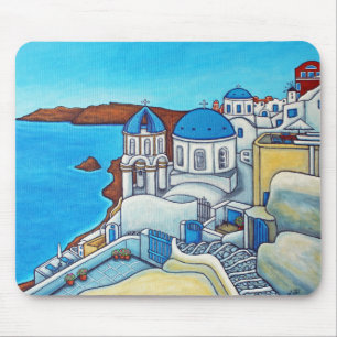 Colors of Santorini Muismat van Lisa Lorenz