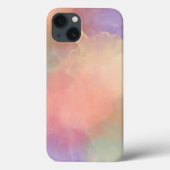 ColorSplash iPhone Case – Abstracte kunst in beweg (Achterkant)