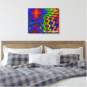 Colorstix Canvas Afdruk (Insitu (Slaapkamer))