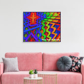 Colorstix Canvas Afdruk (Insitu (Woonkamer))