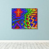 Colorstix Canvas Afdruk (Insitu (Houten vloer))