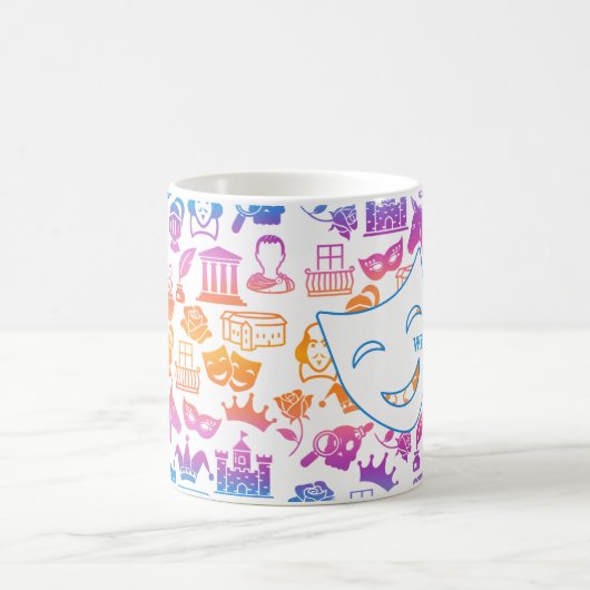 Colorul Shakespeare Lover Mug (Centre)