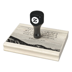 Colosians 3:12 	rubberstempel