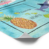 Colossaal poster van de waterverf van de Verenigde (Hoek)