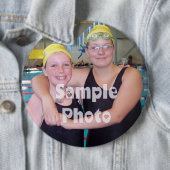 COLOSSAL 6-inch foto's Ronde Button 6,0 Cm (In situ)