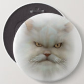COLOSSAL 6-inch Perzische kat Button Pin (Voorkant /achterkant)