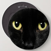 COLOSSAL Black Cat Pinback Button Backpack Pins (Voorkant /achterkant)