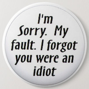 COLOSSAL - Humoureus, 6-inch rugzakpenknoppen Ronde Button 6,0 Cm