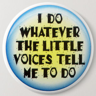 COLOSSAL - Humoureus, 6-inch rugzakpenknoppen Ronde Button 6,0 Cm