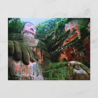 Colossal Le Shan Buddha Briefkaart