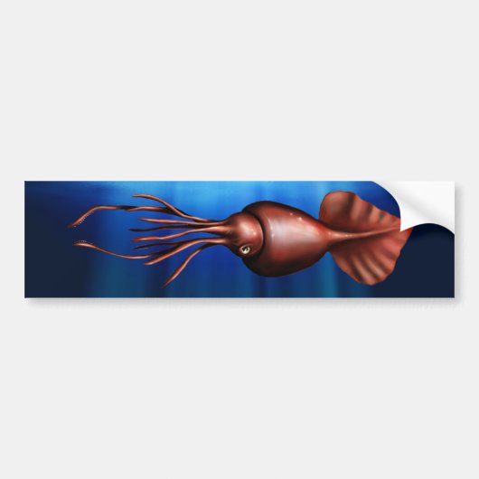 Colossal Squid Bumpersticker (Voorkant)