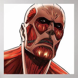 Colossal Titan Attack On Titan Poster
