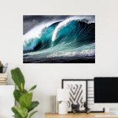 Colossal Wave Poster (Thuiskantoor)