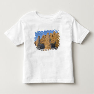 Colossale beelden van goden die de kinder shirts