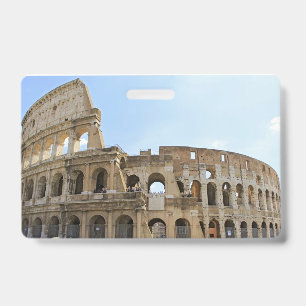 Colosseum Ansichtkaart Badge