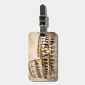 Colosseum Bagagelabel (Voorkant verticaal)