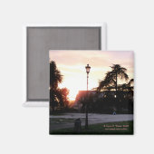 Colosseum bij zonsondergang magneet (Voorkant / Achterkant)